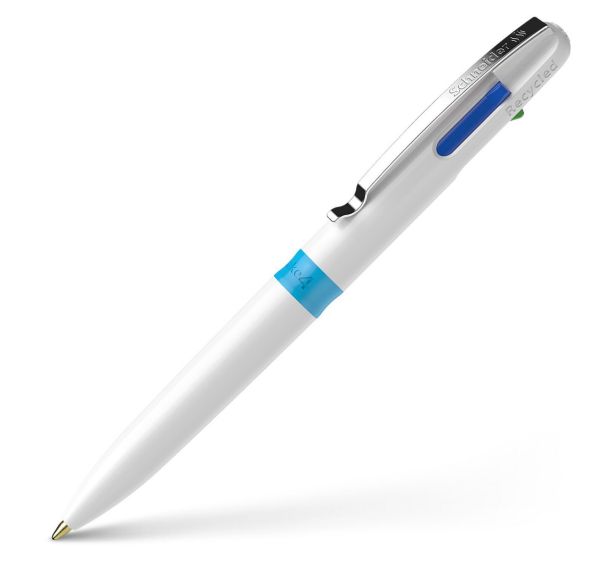 Stylo 4 couleurs Schneider 92% recyclé