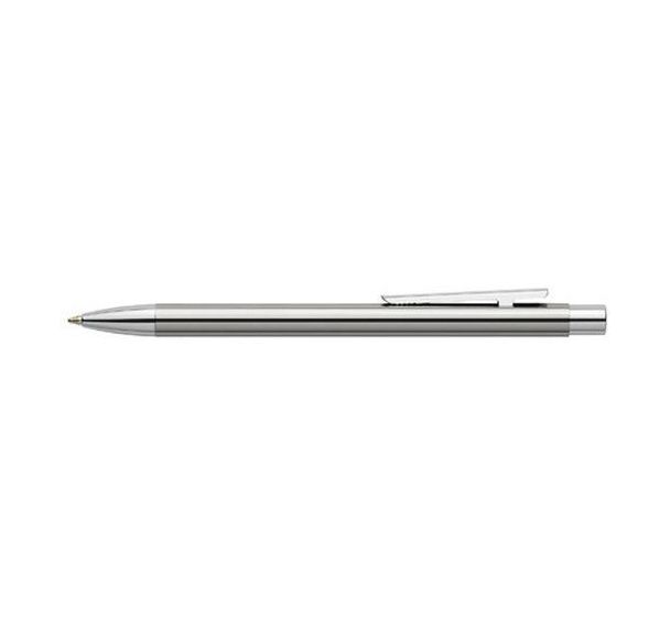 Stylo à bille NEO Slim, acier inox, brillant