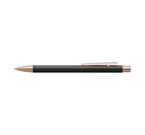 Stylo à bille NEO Slim, métal, noir/rose