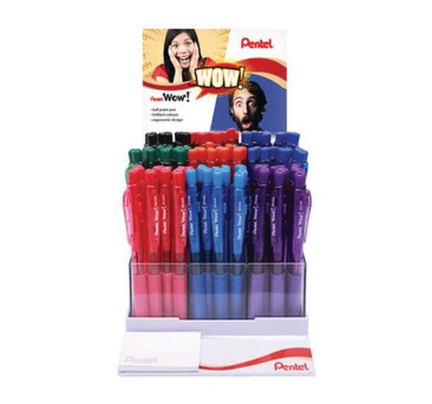 Stylo à bille rétractable WOW BK440