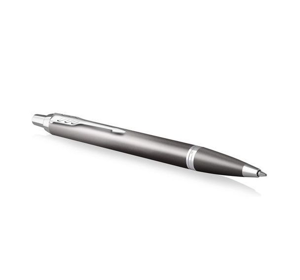 Stylo bille Parker IM Writing Rituals Grey GT finition doré