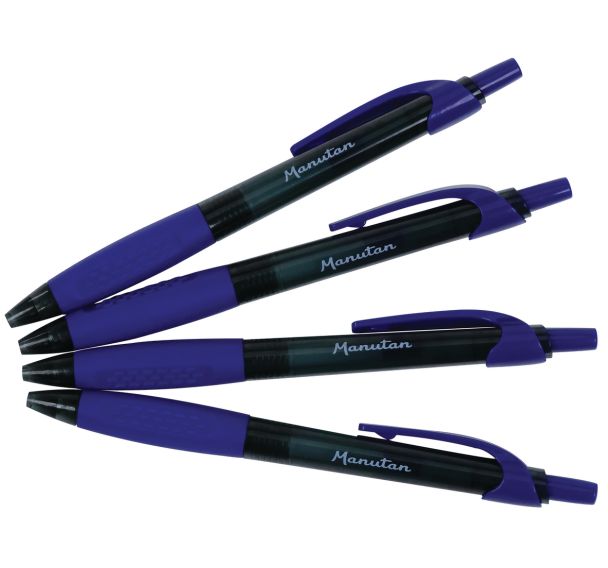 Stylo bille rétractable - Manutan Expert