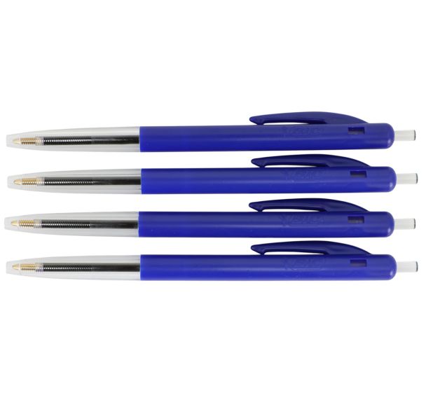 Stylo bille rétractable BIC M10 - Lot de 50