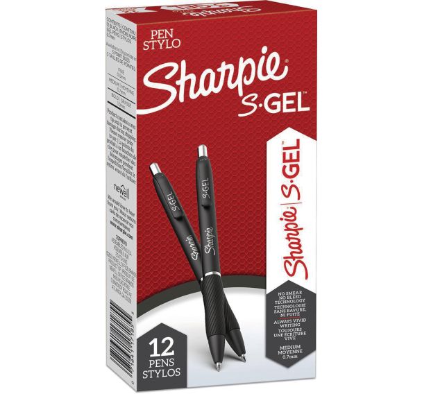 Stylo gel RT - Boîte de 12 - Sharpie