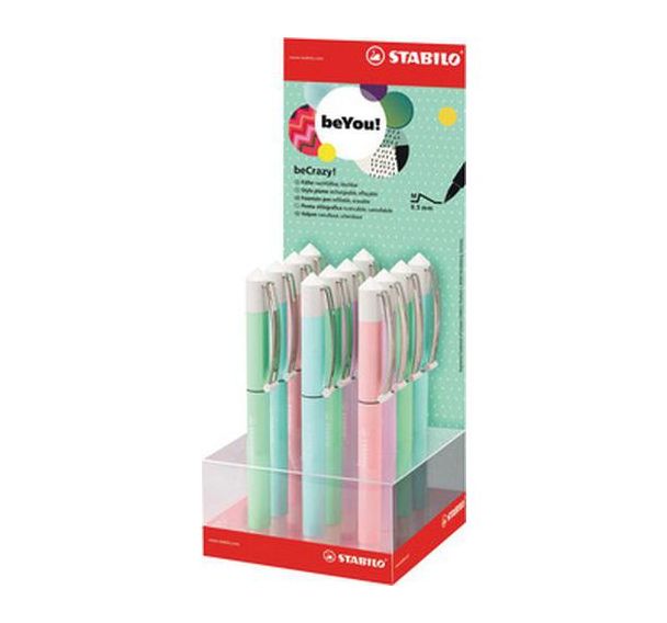 Stylo plume beCrazy! PASTEL