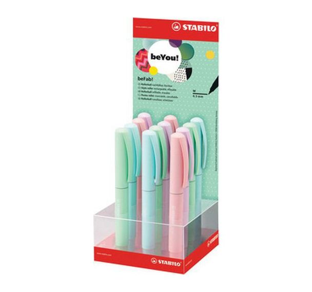 Stylo roller beFab! PASTEL