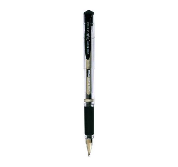 Stylo roller encre gel signo gel broad - Uni-ball
