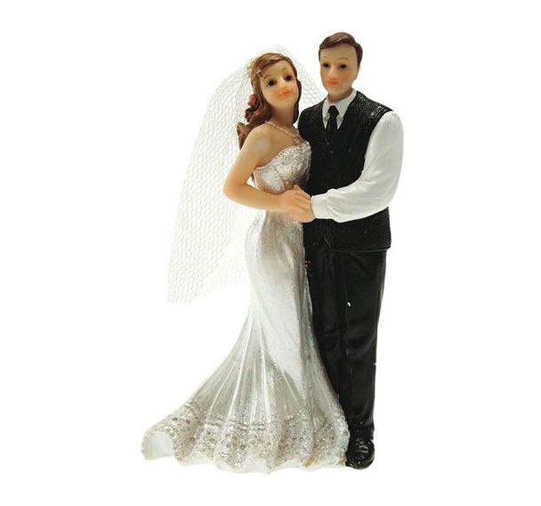 Sujet de mariage - Couple Venise - Lot de 2 - Matfer