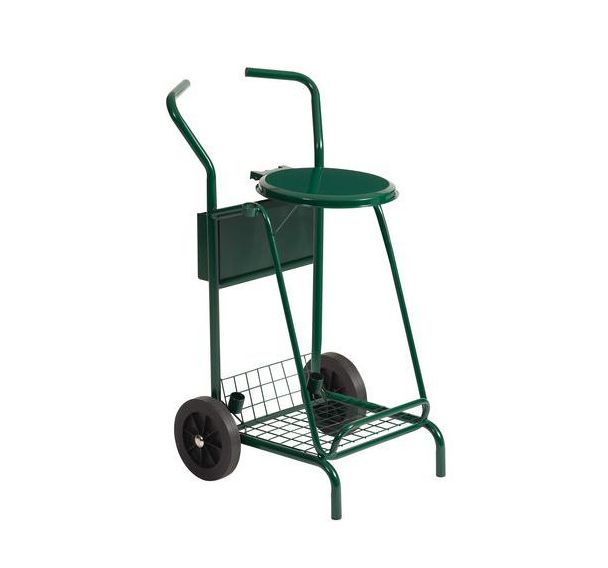 Suport sac chariot de voirie Mobisac - 110 L vert