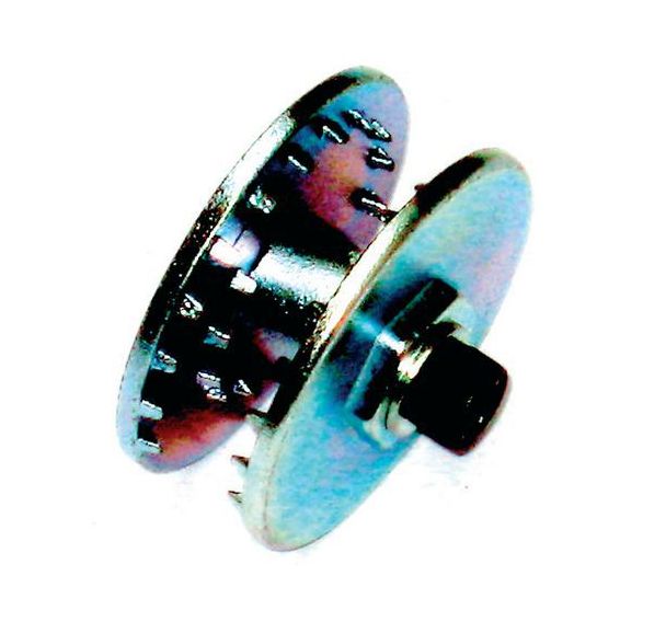 Support 2 roues abrasives