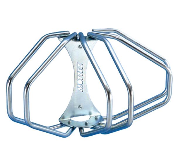 Support 3 vélos étoile mural