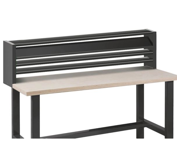 Support Ht 900 avec 2 étagères pour établi de 1500 mm Anjou Tolerie