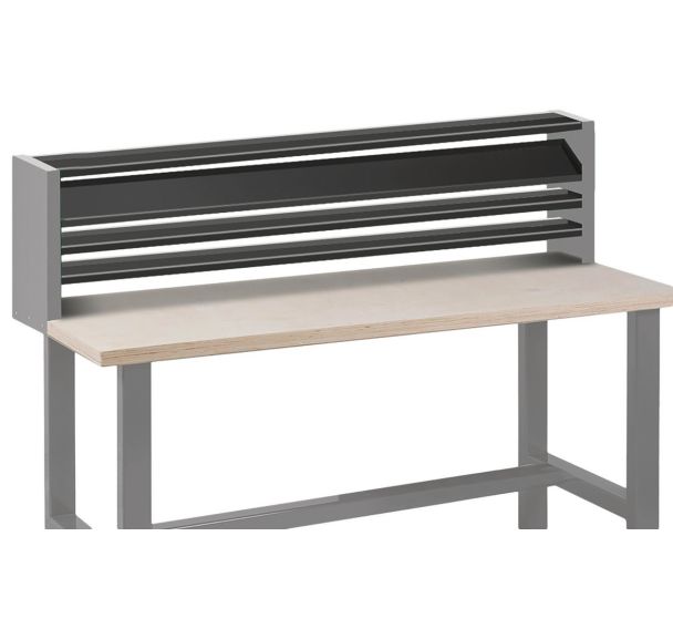 Support Ht 900 avec 2 étagères pour établi de 2000 mm Anjou Tolerie