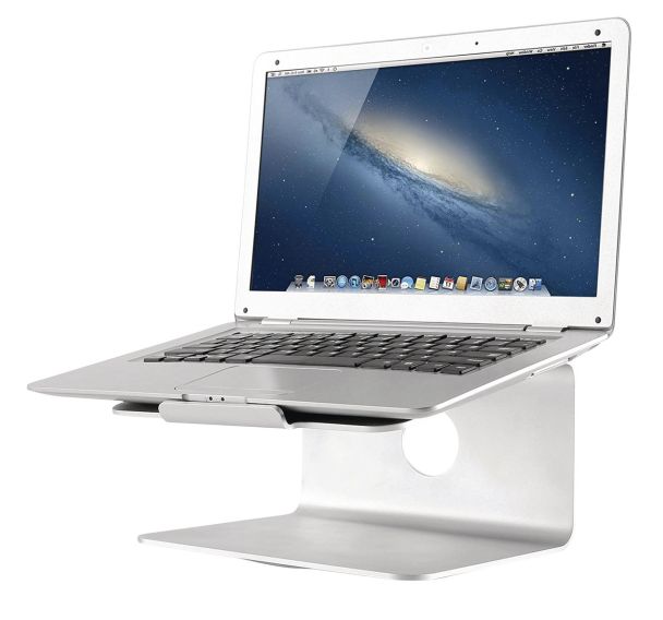Support MacBook en aluminium brossé - Neomounts
