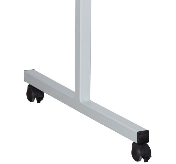 Support avec roues pour vitrine intérieure et extérieure