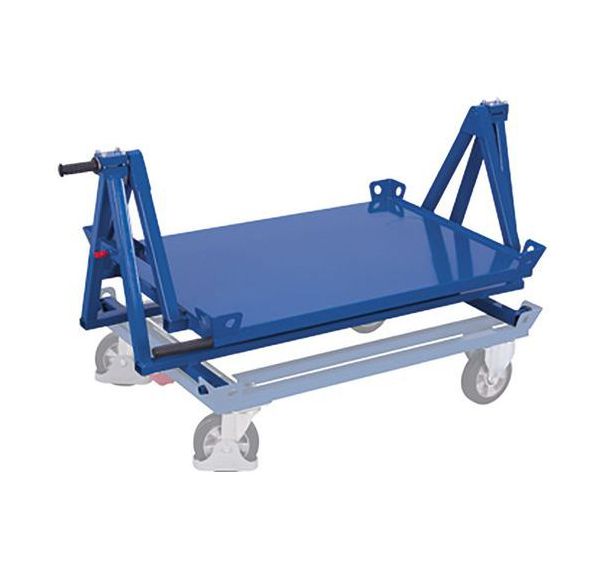Support basculant pour chariot porte-palettes