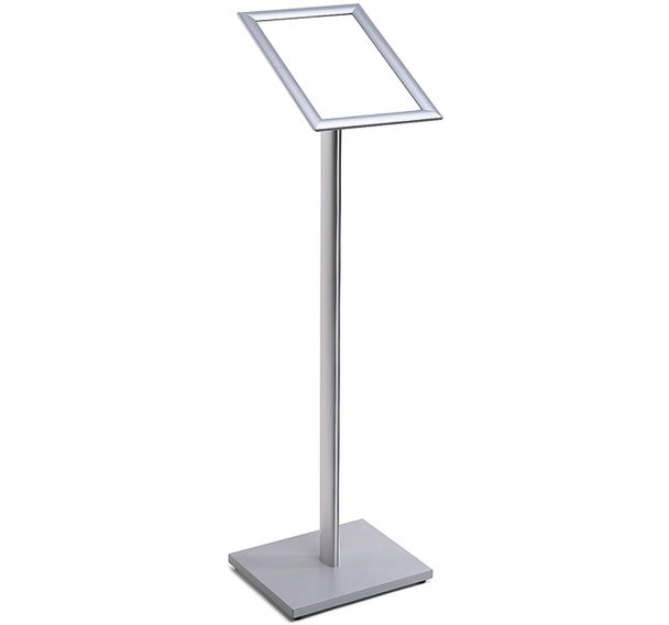 Support d´affiche incliné, angles biseautés profílé 25mm