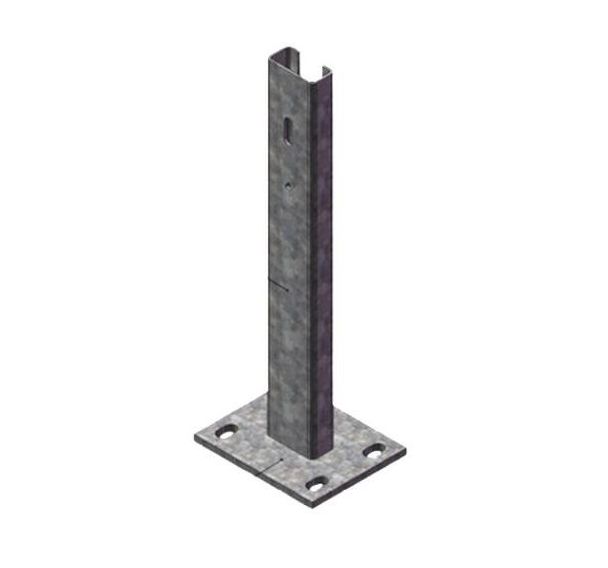 Support d'extrémité plat C100/plat - Aximum