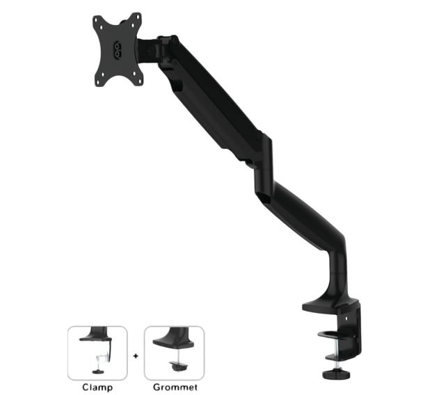 Support de bureau avec ressort à gaz 1 écran de 10'' à 32'' - Newstar