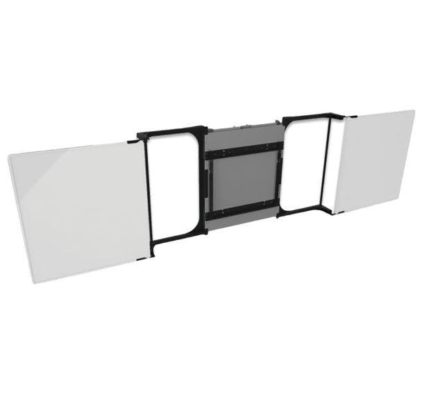 Support écran balanceBox 650 + cadre Winx 4b + 2 volets 86''