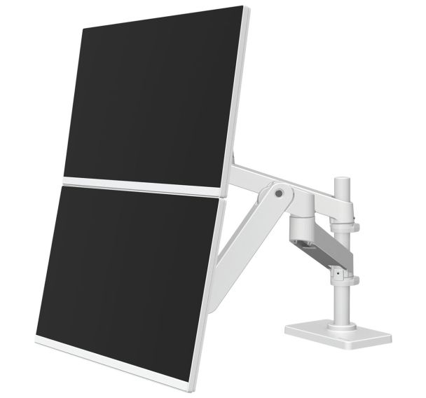 Support écran double empilé 24 pouces LX Pro 45690290 Ergotron