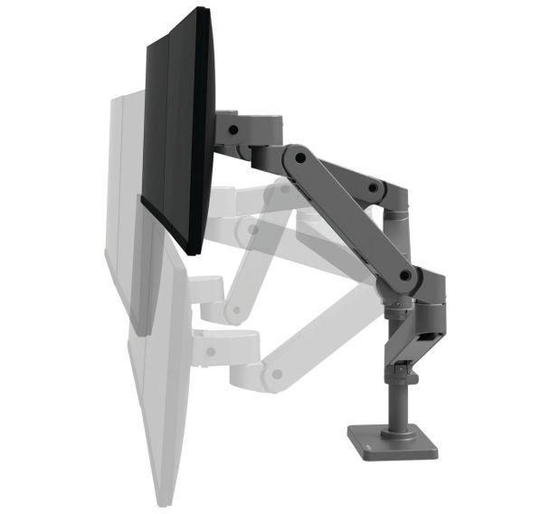 Support écran double empilé 27 pouces LX Pro 45690293 Ergotron