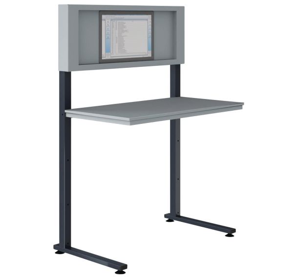 Support informatique sur patins Sofame