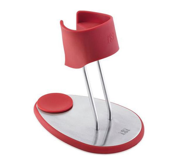 Support inversé pour siphon inox