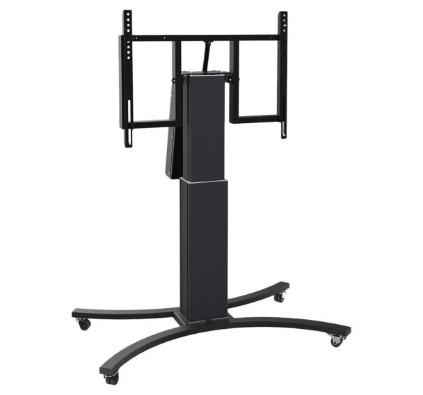 Support mobile motorisé réglable hauteur et inclinaison écran 42'' à 86'' - Conen