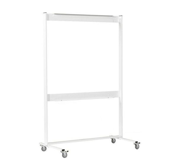 Support mobile pour armoires et tableaux RC blanc - Smit Visual