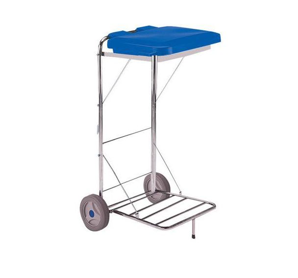 Support mobile pour sac-poubelle - 120 L