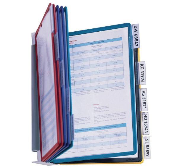 Support mural Vario - Pochettes assorties A4 - Durable