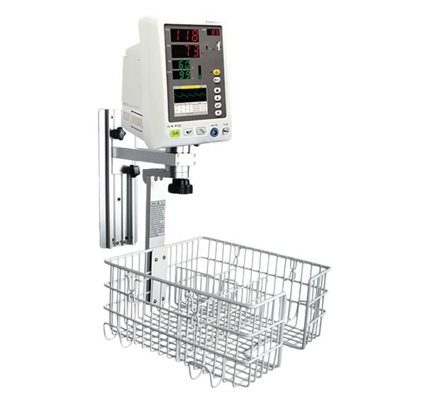 Support mural avec panier pour moniteur M3A-EDAN