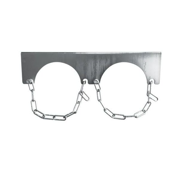 Support mural pour bonbonnes de gaz - 2 bouteilles - Sameto Technifil