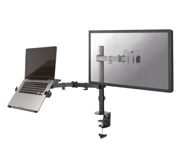 Support notebook et moniteur 32'' max de bureau - NewStar