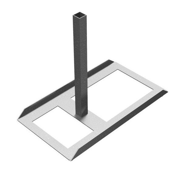 Support panneaux pour tube à tige type Provinz