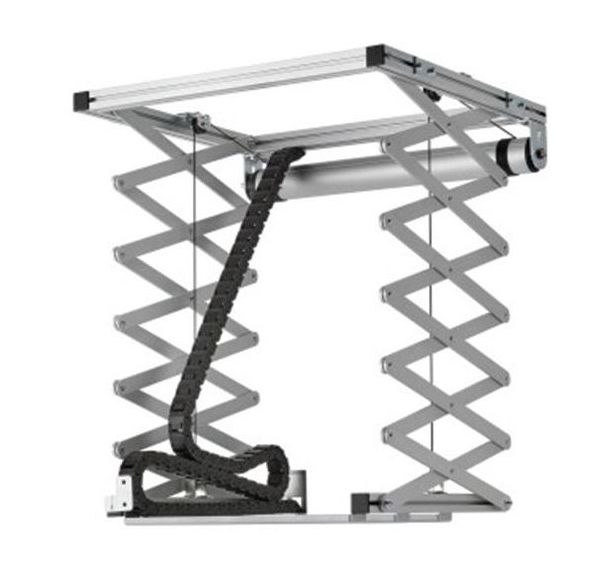 Support plafond motorisé pour vidéoprojecteur PPL2170 de 25,5 à 197,9 cm-Vogel's