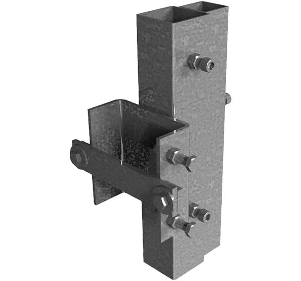 Support pour rail de sécurité type 2