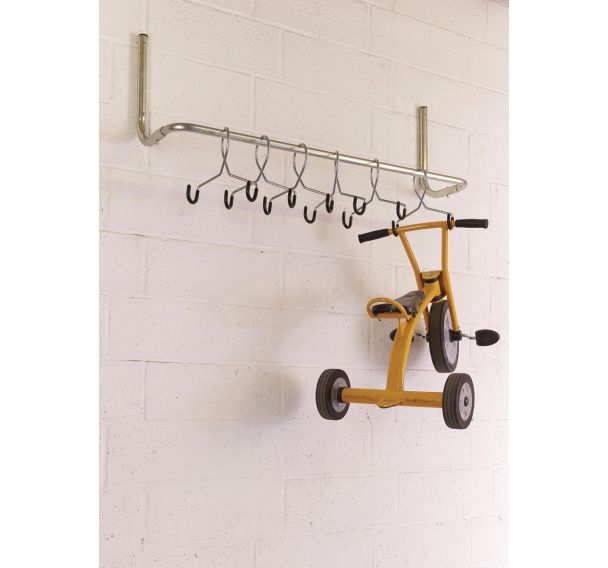 Support range-trotinettes mural