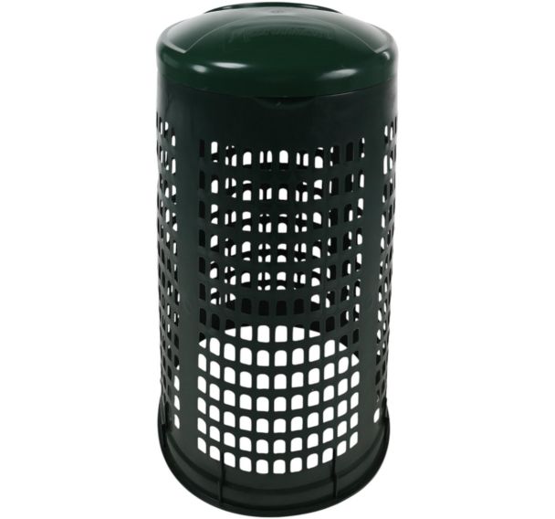 Support sac-poubelle 110 L avec couvercle - Manutan