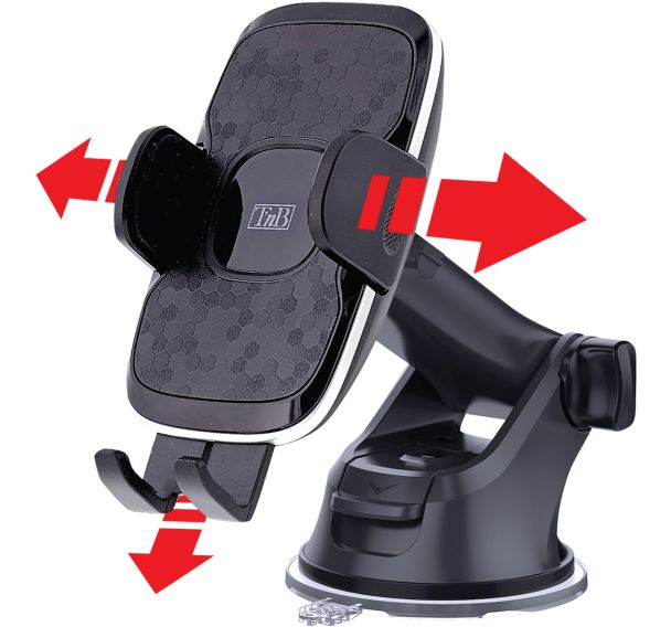 Support smartphone mâchoire 3 en 1