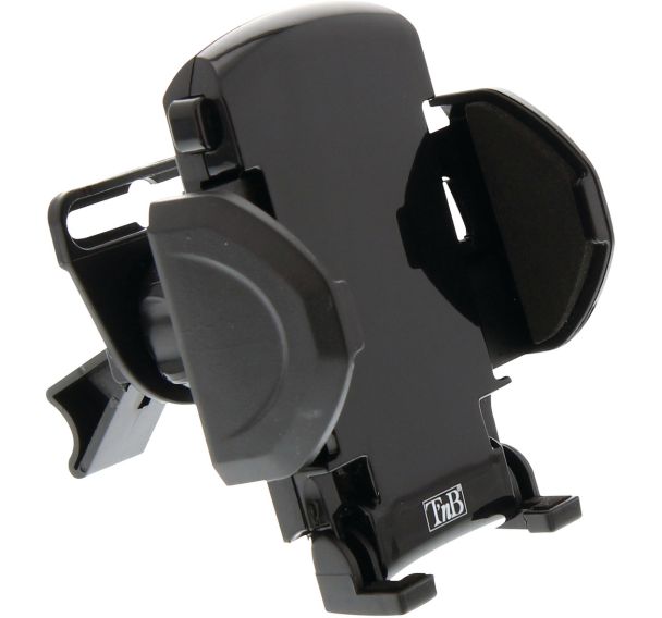 Support smartphone mâchoire pour grille d'aération stable