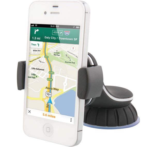 Support smartphone mâchoire toutes surfaces carbone