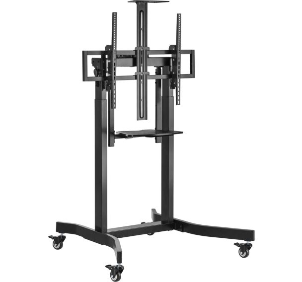Support sur roulettes motorisé pour écrans - 55 à 100''