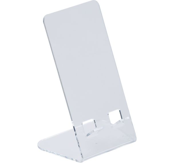 Support téléphone acrylique crystal - Lot de 2 - Manutan