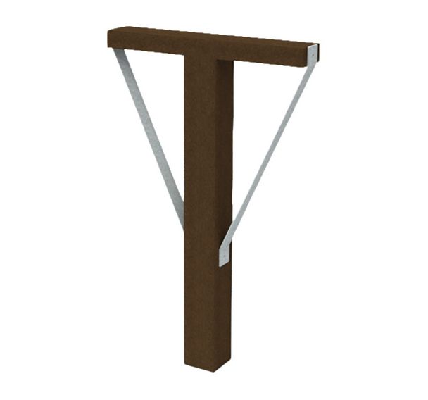 Support vélos MADRID plastique recyclé - Espace Urbain