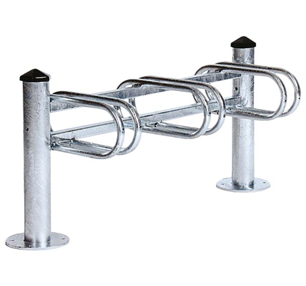 Support vélos Mercure simple face 3 ou 6 places - galva - Procity