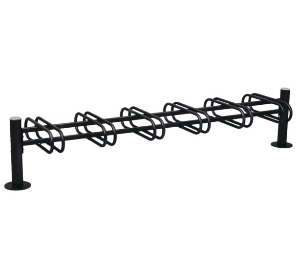 Support vélos Province double face 12 places pommeau inox - Procity