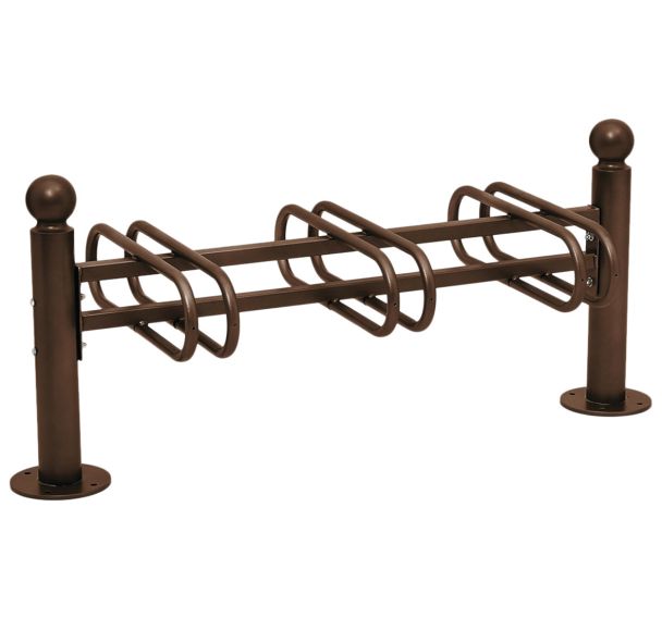 Support vélos Province double face 6 places pommeau Boule - Procity