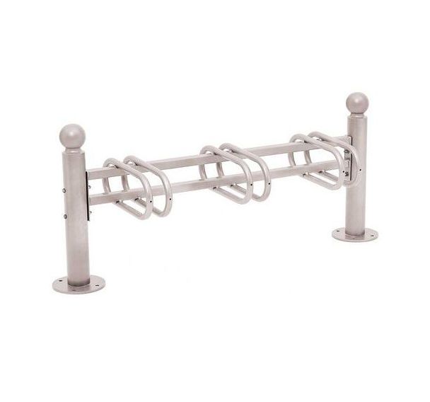 Support vélos Province simple face 3 places pommeau Boule - Procity